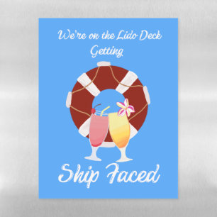 Cruise Cabin Door Magnet Magnetic Dry Erase Sheet