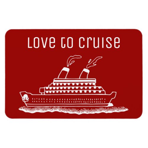 Cruise Cabin Stateroom Door Marker Love To Cruise Magnet