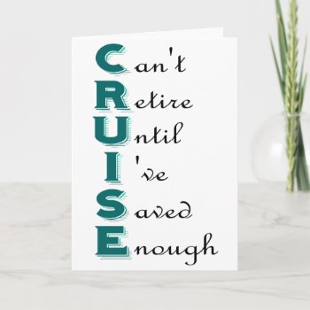 Cruise - Can't Remove Card by addictedtocruises at Zazzle