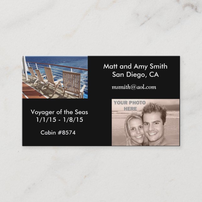 Cruise Card (Front)