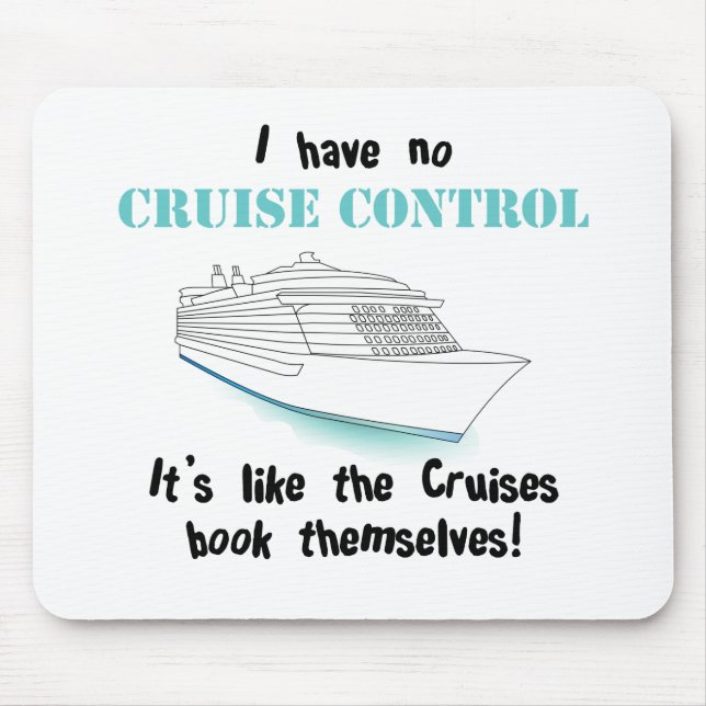 Cruise Control Mouse Pad (Front)