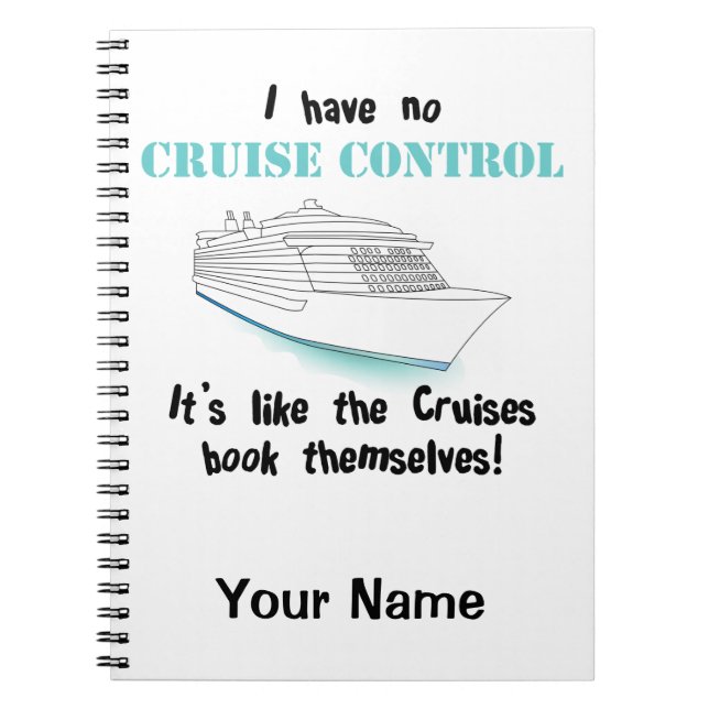 Cruise Control Notebook (Front)