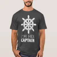 Cruise Couples Matching s Her Captain His Anchor T-Shirt