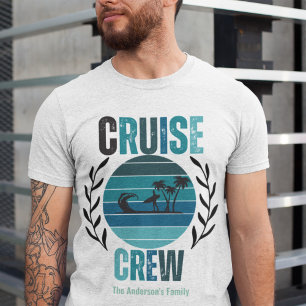 Cruise Crew Custom Matching Family Reunion  T-Shirt