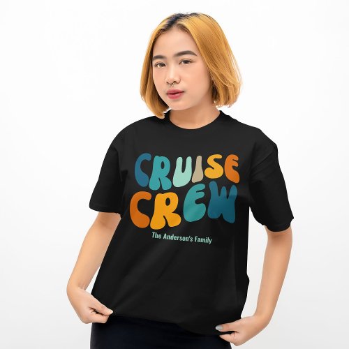 Cruise Crew Custom Matching Family Reunion  T_Shirt