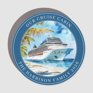 Cruise Decor Door Personalized Magnet