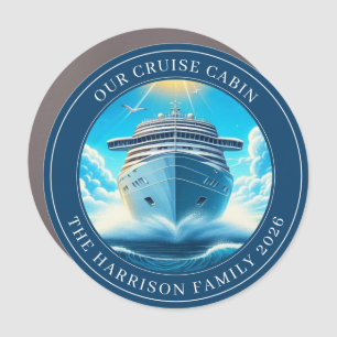 Cruise Decor Door Personalized Magnet