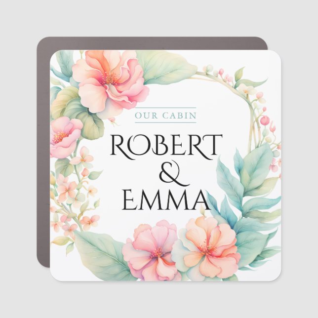 Cruise Decor Door Personalized Magnet (Front)