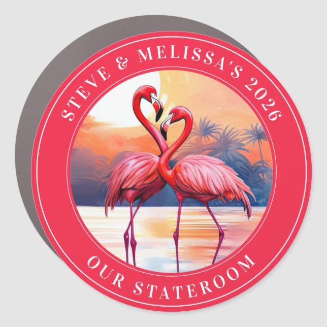 Cruise Decor Door Personalized Magnet (Front)