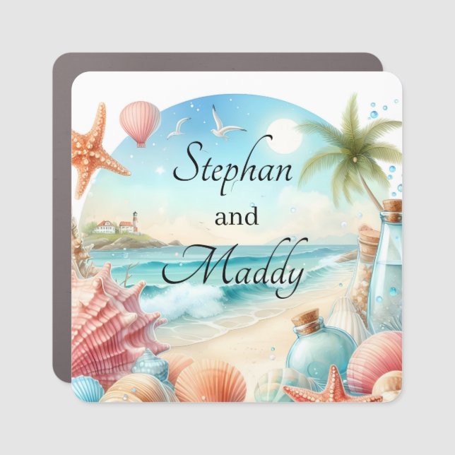 Cruise Decor Door Personalized Magnet (Front)