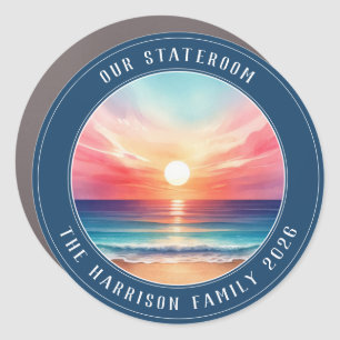 Cruise Decor Door Personalized Magnet
