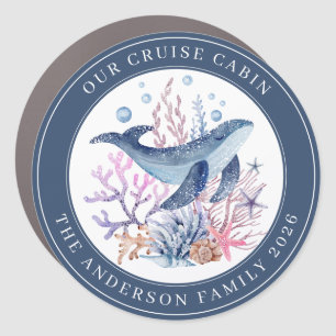 Cruise Decor Door Personalized Magnet