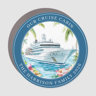 Cruise Decor Door Personalized Magnet