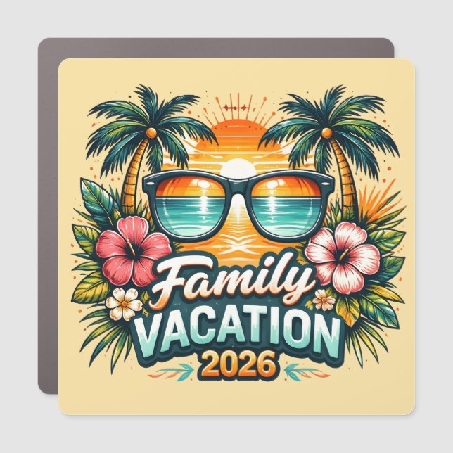 Cruise Decor Door Personalized Magnet (Front)