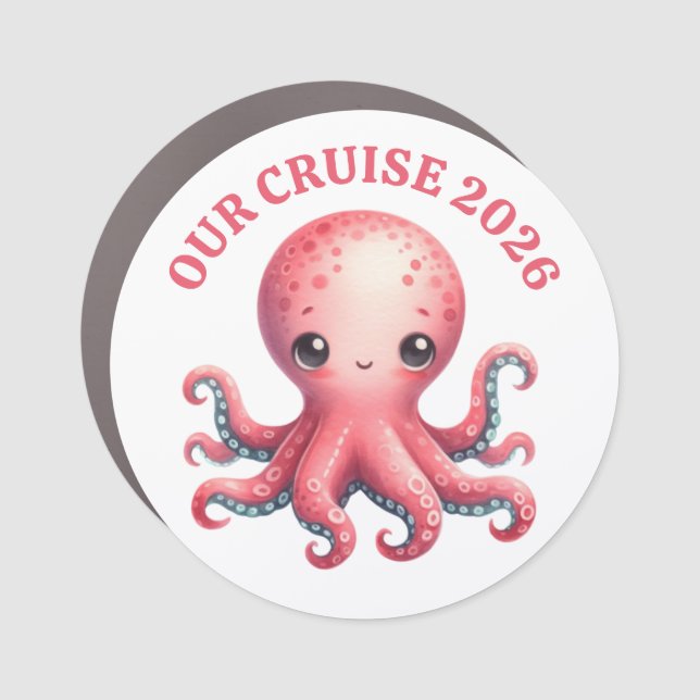 Cruise Decor Door Personalized Magnet (Front)