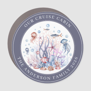 Cruise Decor Door Personalized Magnet