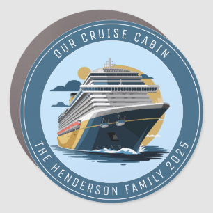 Cruise Decor Door Personalized Magnet