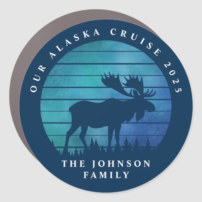 Cruise Decor Door Personalized Magnet (Front)
