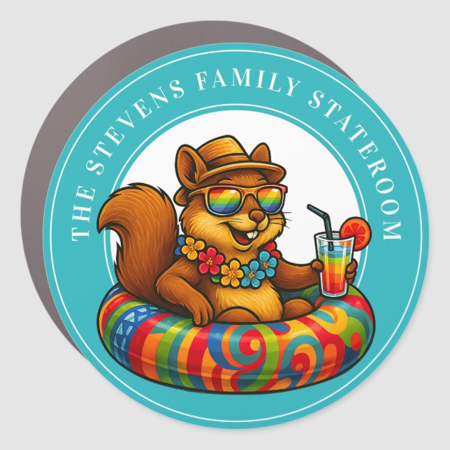 Cruise Decor Door Personalized Magnet (Front)