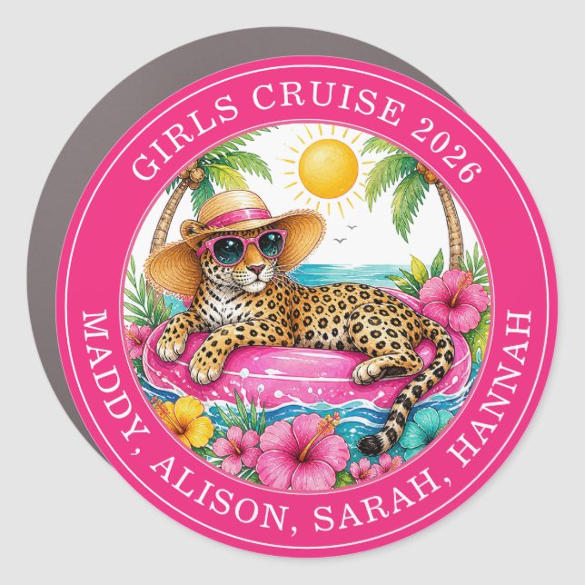 Cruise Decor Door Personalized Magnet (Front)