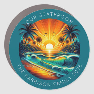 Cruise Decor Door Personalized Magnet