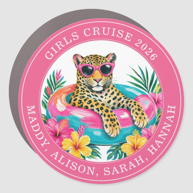 Cruise Decor Door Personalized Magnet (Front)