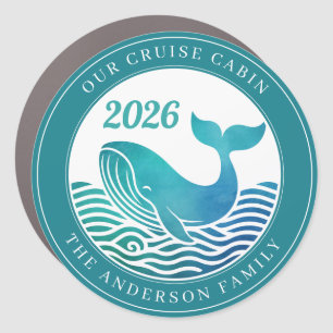 Cruise Decor Door Personalized Magnet