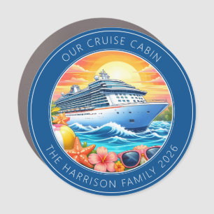 Cruise Decor Door Personalized Magnet