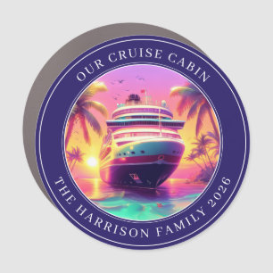 Cruise Decor Door Personalized Magnet