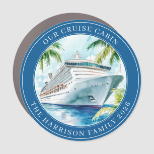 Cruise Decor Door Personalized Magnet