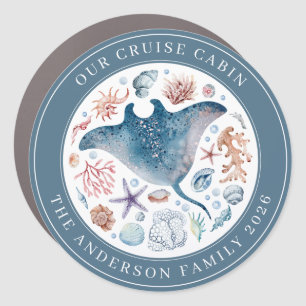 Cruise Decor Door Personalized Magnet