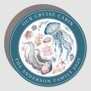 Cruise Decor Door Personalized Magnet