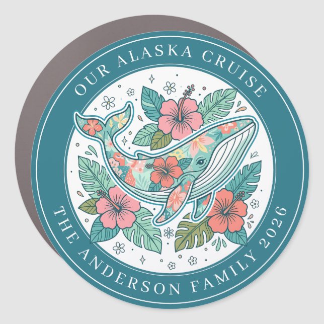 Cruise Decor Door Personalized Magnet (Front)