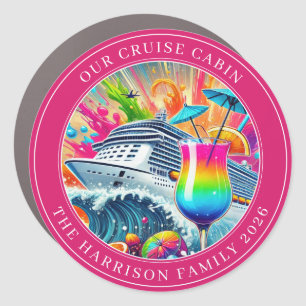 Cruise Decor Door Personalized Magnet