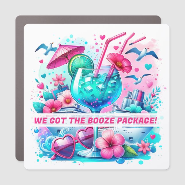 Cruise Decor Door Personalized Magnet (Front)