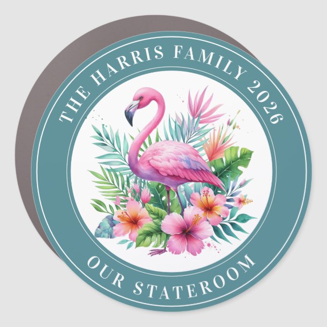 Cruise Decor Door Personalized Magnet (Front)
