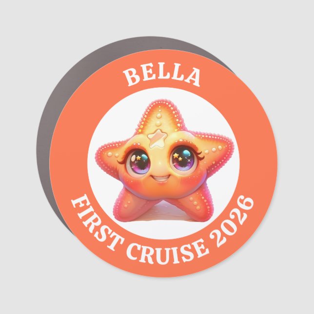 Cruise Decor Door Personalized Magnet (Front)