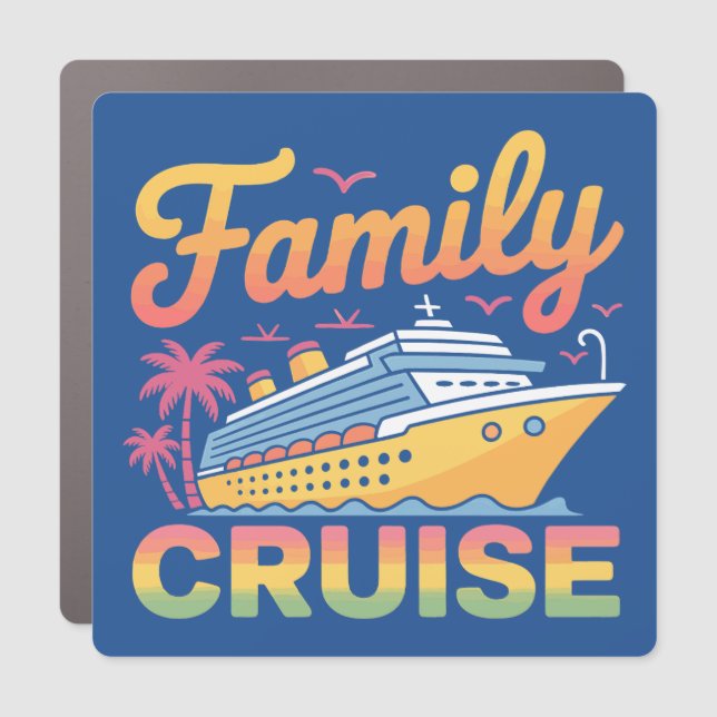 Cruise Decor Door Personalized Magnet (Front)