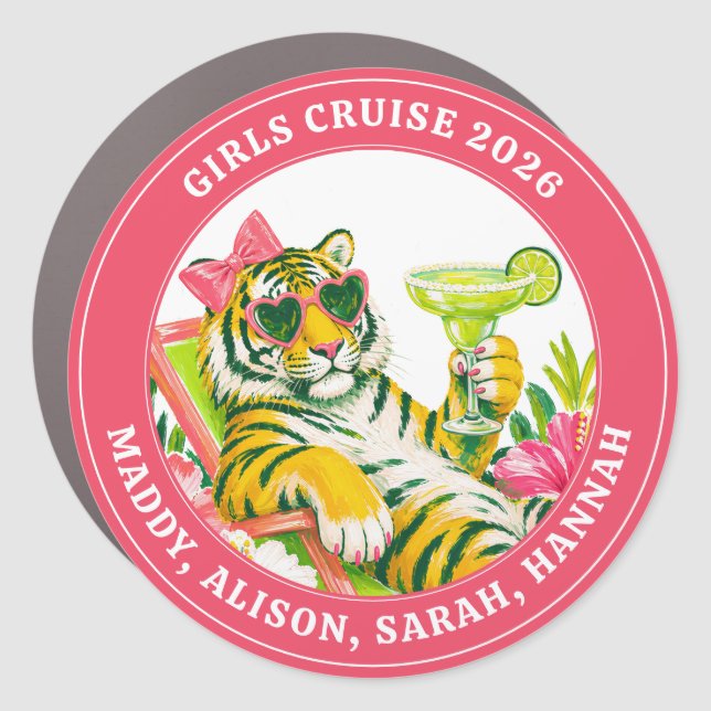 Cruise Decor Door Personalized Magnet (Front)