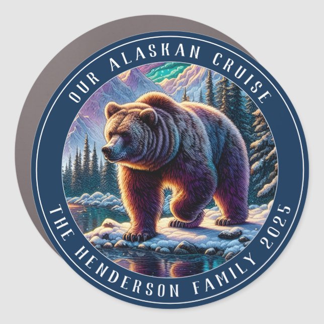 Cruise Decor Door Personalized Magnet (Front)