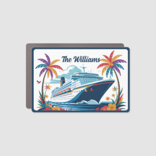 Cruise Decor Door Personalized Magnet
