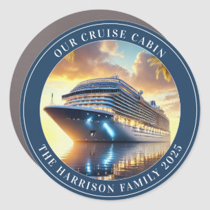 Cruise Decor Door Personalized Magnet
