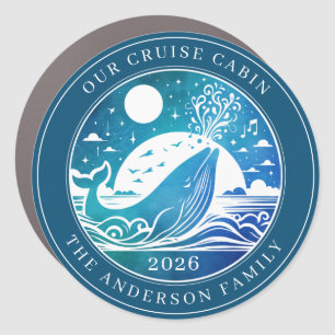 Cruise Decor Door Personalized Magnet