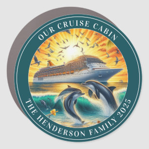 Cruise Decor Door Personalized Magnet