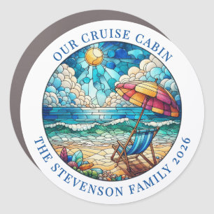 Cruise Decor Door Personalized Magnet