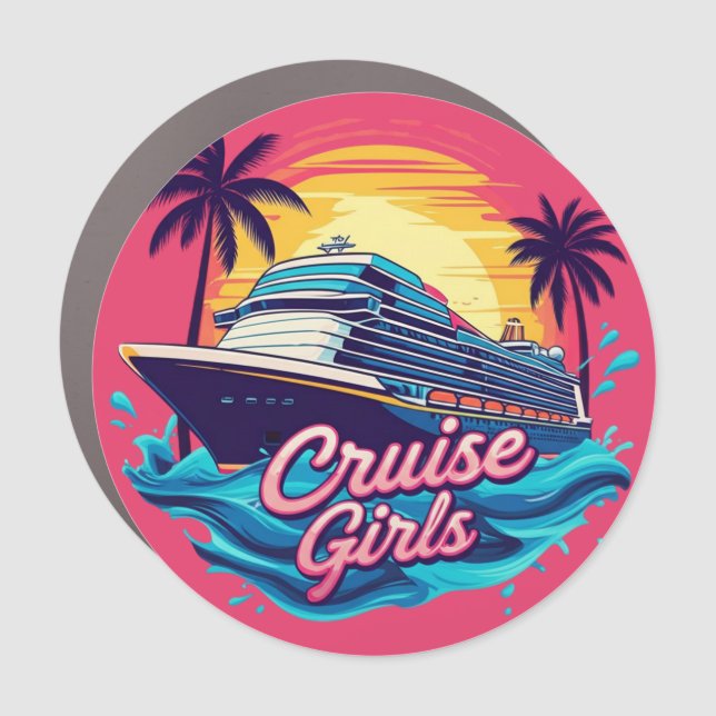 Cruise Decor Door Personalized Magnet (Front)