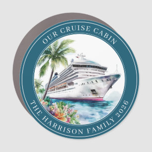 Cruise Decor Door Personalized Magnet