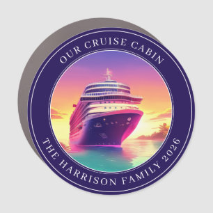 Cruise Decor Door Personalized Magnet