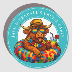 Cruise Decor Door Personalized Magnet