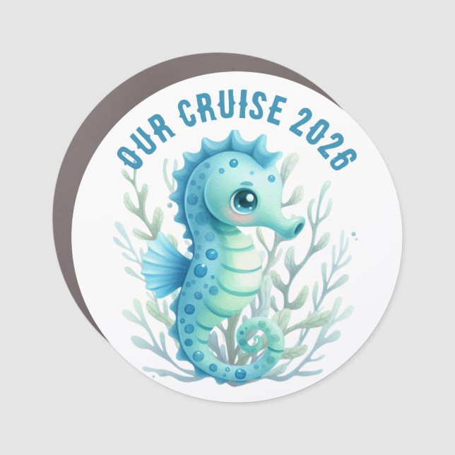 Cruise Decor Door Personalized Magnet (Front)